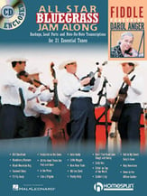 ALL STAR BLUEGRASS JAM ALONG VIOLIN BK/CD cover